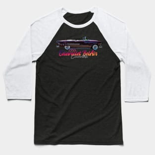 1955 Chevrolet BelAir Convertible Baseball T-Shirt